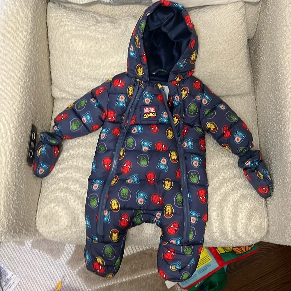 Newborn winter marvel coat